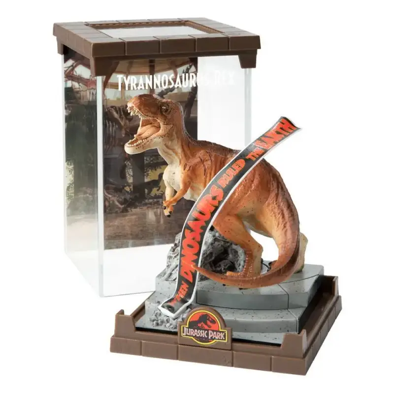 Statuetta in pvc Noble Collection Jurassic Park Creature Diorama Tyrannosaurus Rex