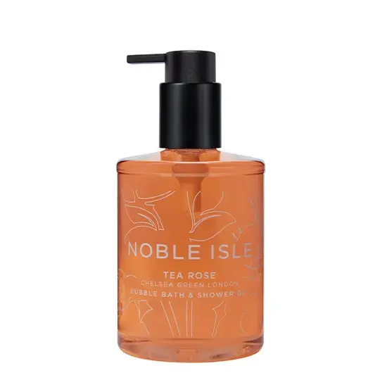 Gel doccia e bagno alla rosa tea di Noble Isle