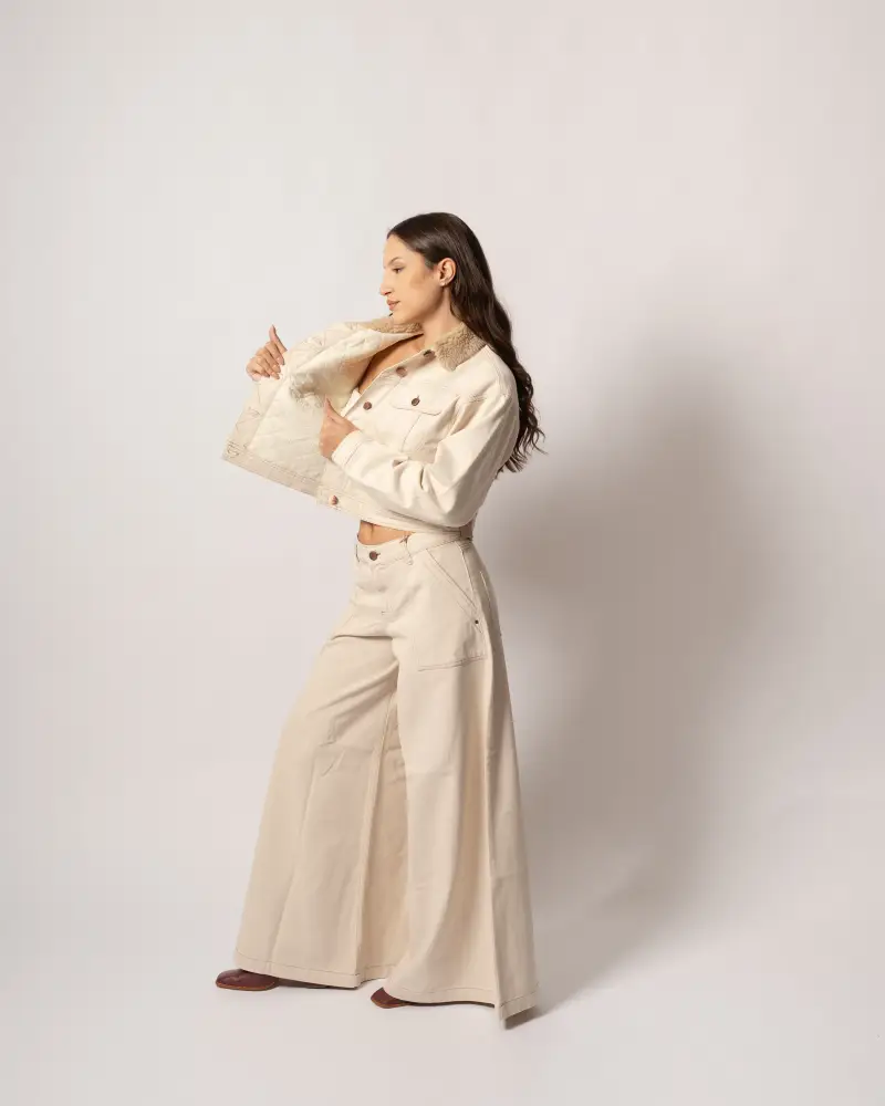 GIUBBOTTO DENIM JULIA PANNA