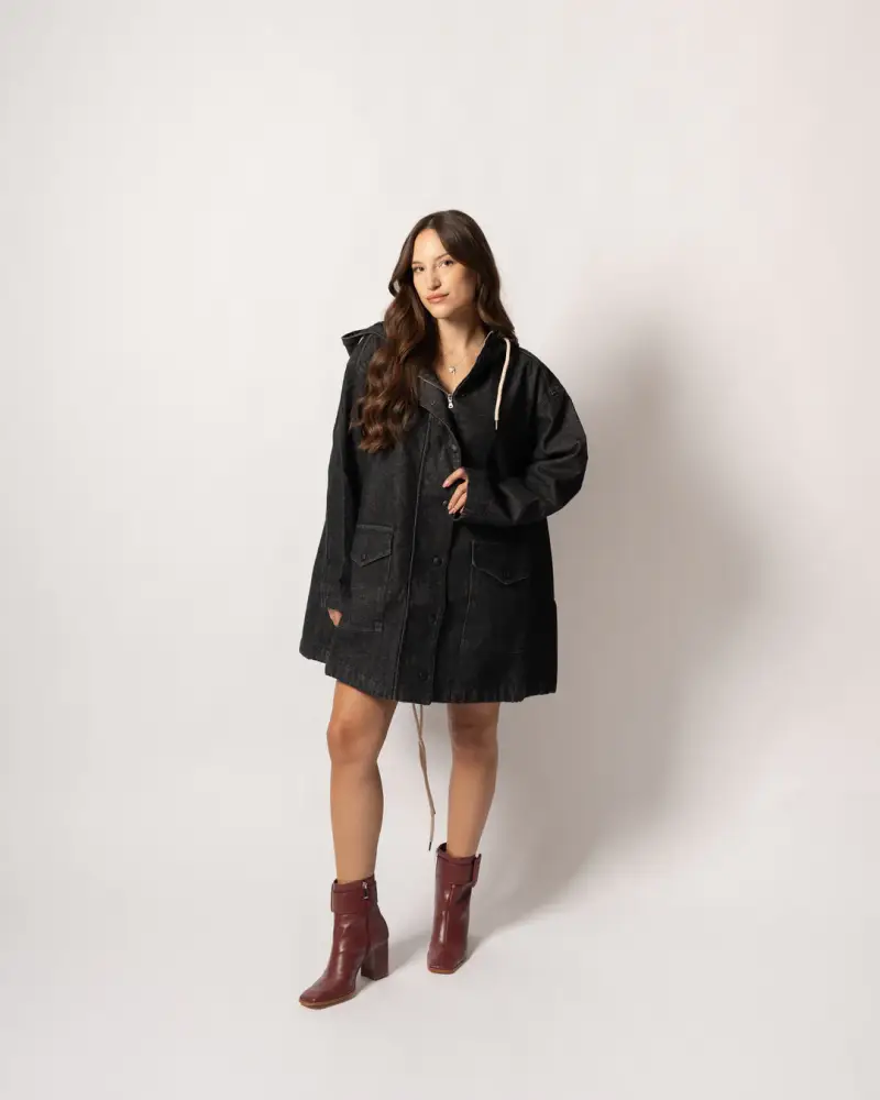 NOIR N BLEU Parka Denim 2312376 miniatura 2