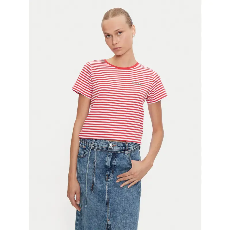 Noisy May T-shirt Rosso 3213880