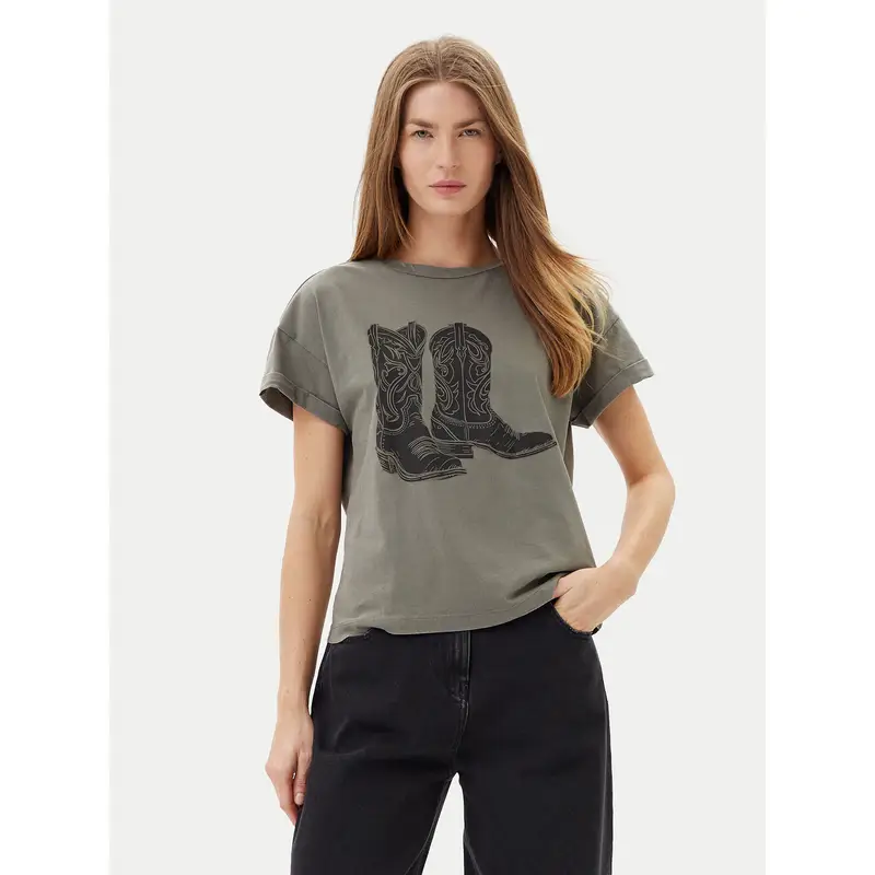 Noisy May T-shirt Grigio 3223217