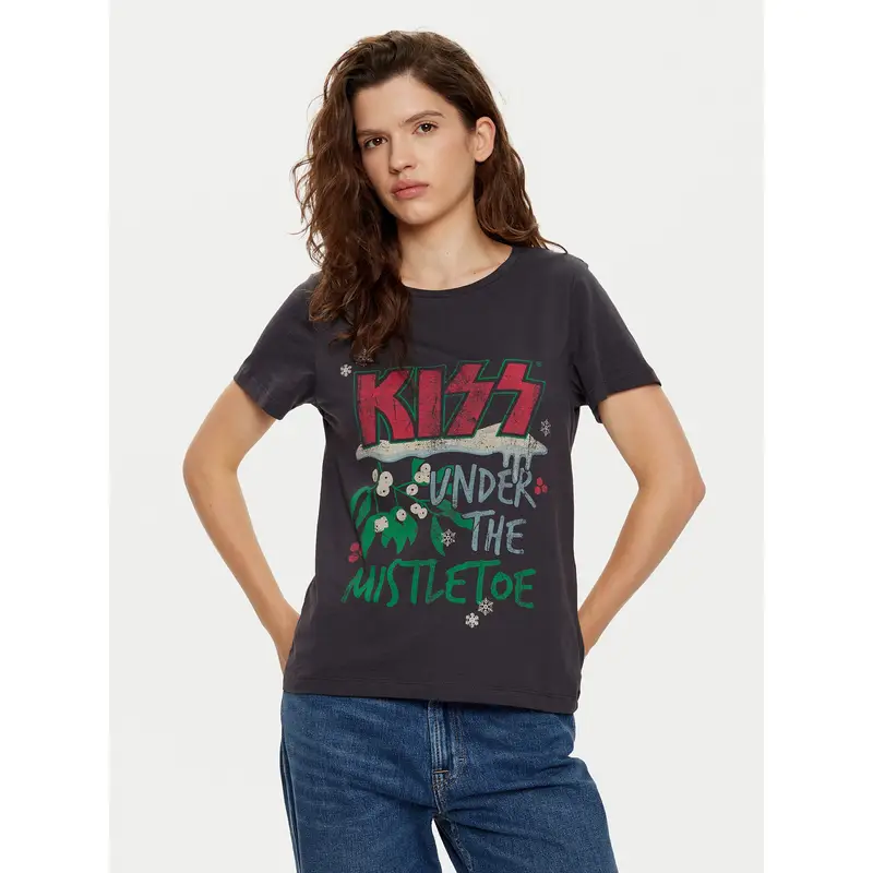 Noisy May T-shirt Grigio 3471312