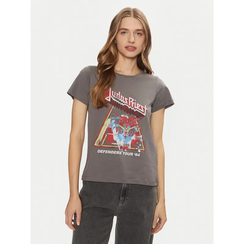 Noisy May T-shirt Grigio 3210512