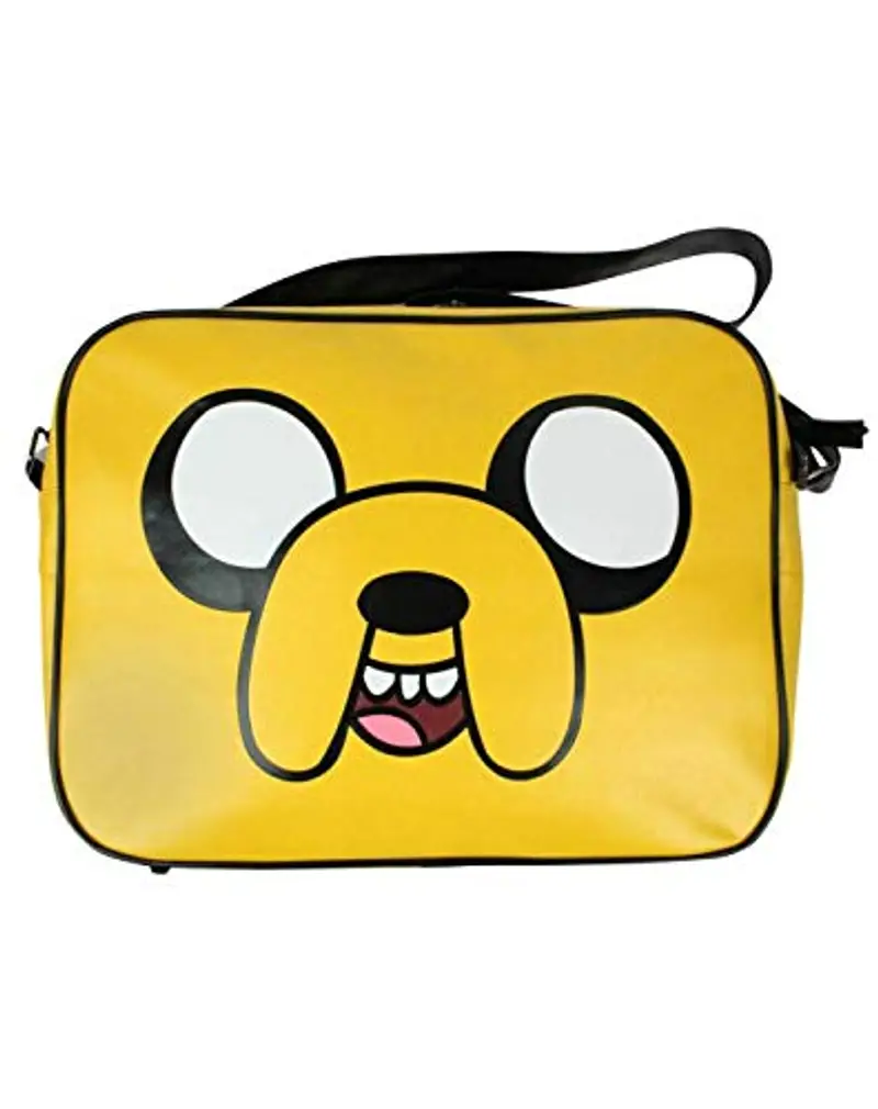 Noisy Sauce I bambini carattere Giallo Ecopelle Tracolla Messenger Bag miniatura 3