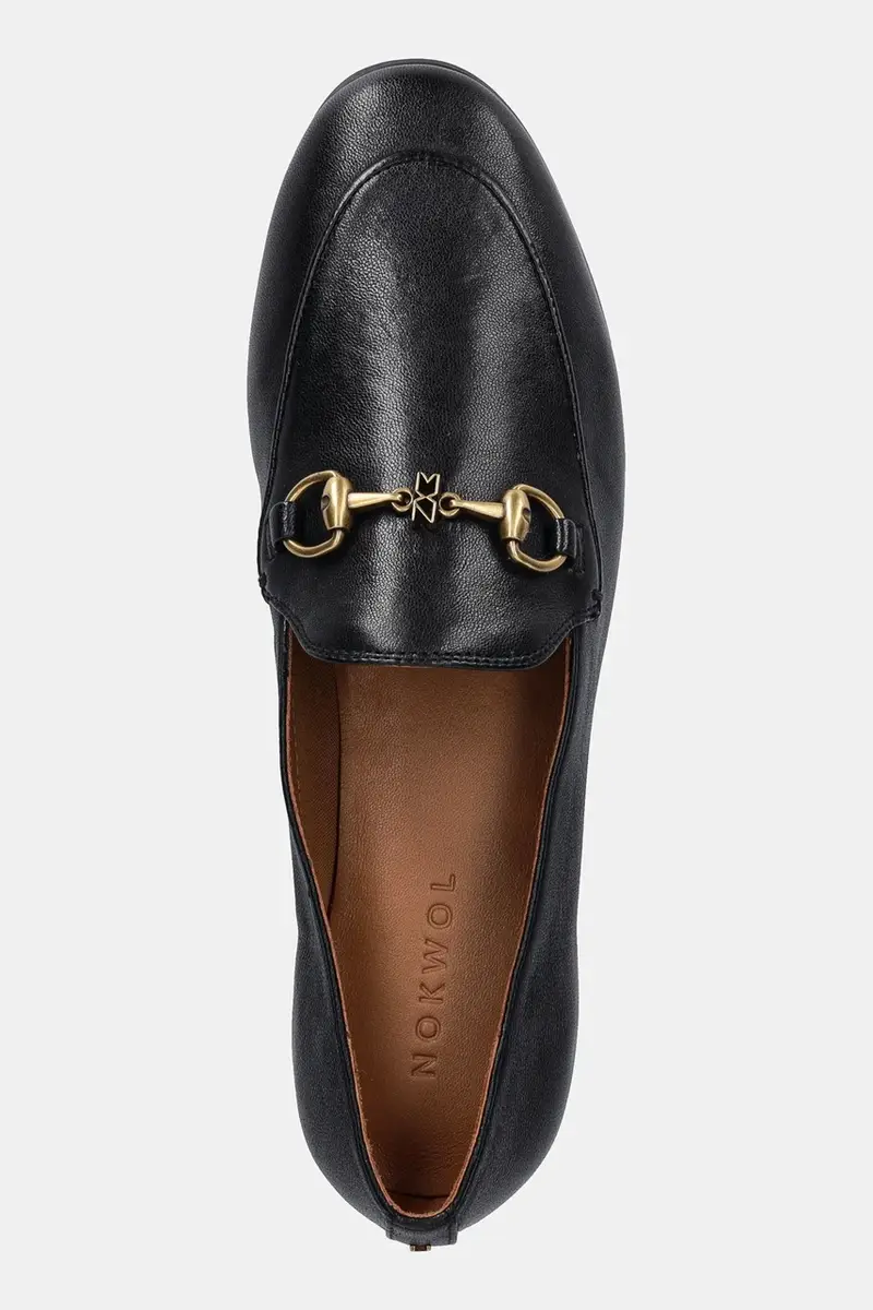 Nokwol Mocassini Donna Nero 2890042 miniatura 4