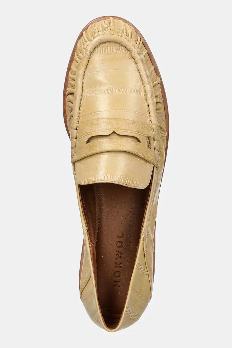 Nokwol Mocassini Donna Giallo 3134194 miniatura 4