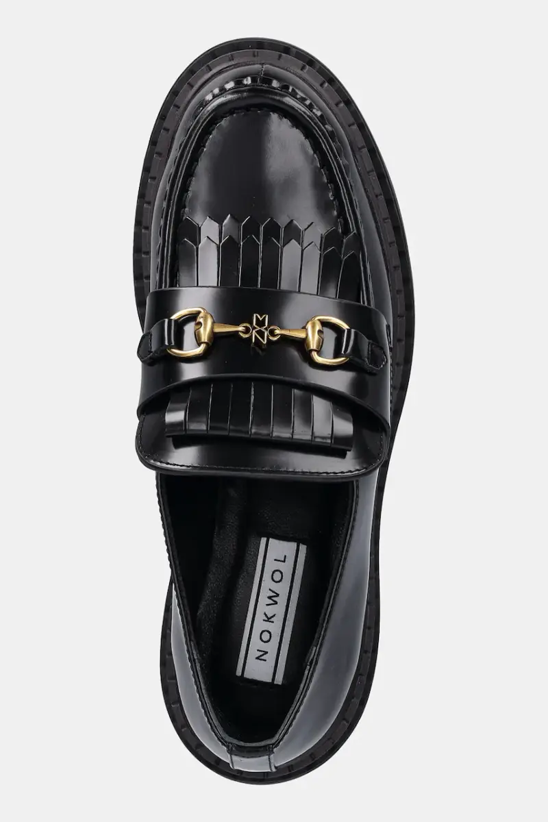 Nokwol Mocassini Donna Nero 3153275 miniatura 4