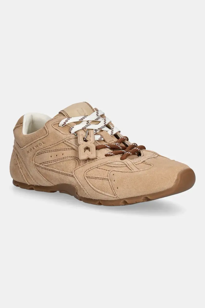 sneakers in camoscio Atlas donna colore beige Atlas