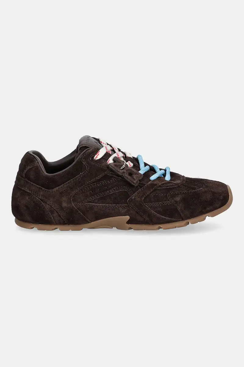 sneakers in camoscio Atlas Marrone miniatura 2