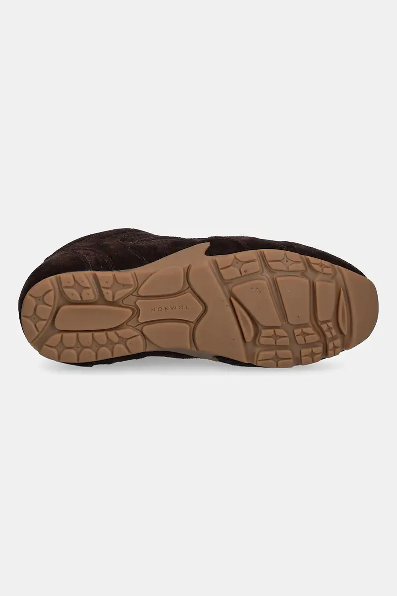 sneakers in camoscio Atlas Marrone miniatura 5