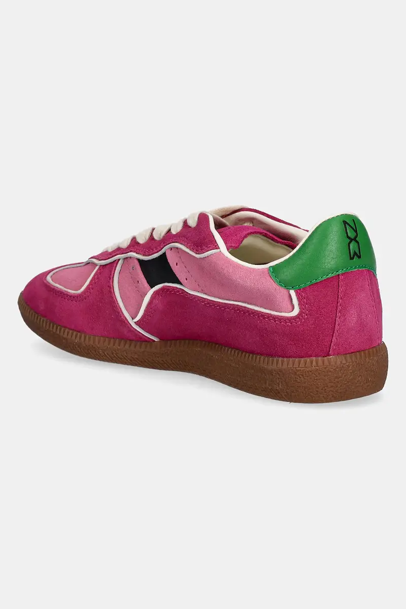 sneakers in camoscio August Dark Rose donna colore rosa August Dark Rose miniatura 3