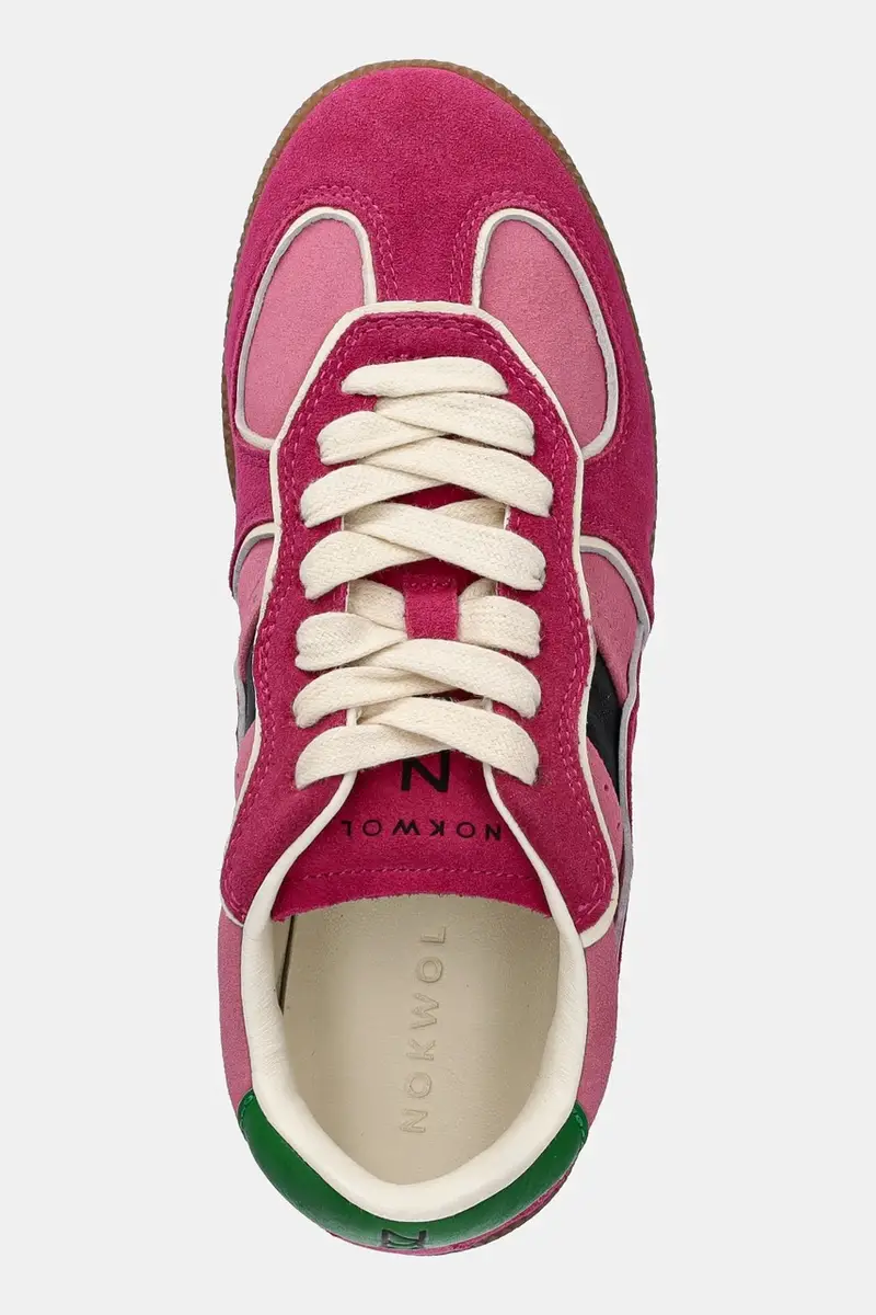 sneakers in camoscio August Dark Rose donna colore rosa August Dark Rose miniatura 4