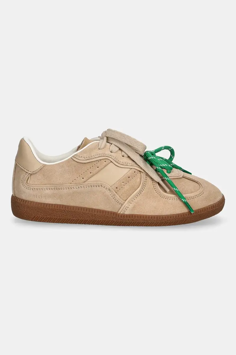 sneakers in camoscio August donna colore beige August miniatura 2