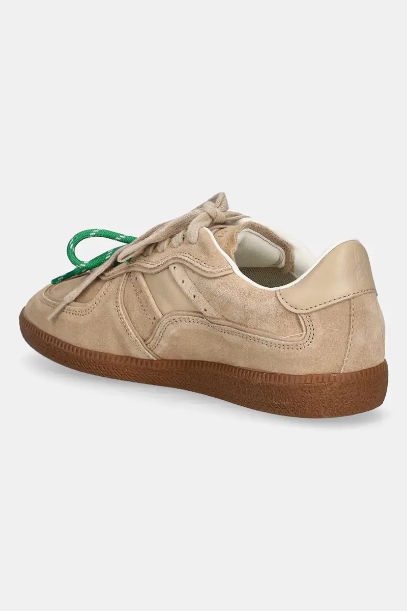 sneakers in camoscio August donna colore beige August miniatura 3