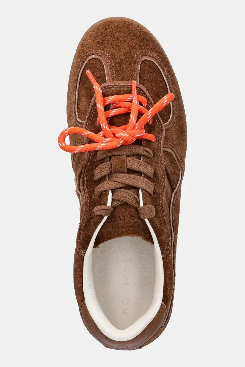 sneakers in camoscio August donna colore marrone August miniatura 4