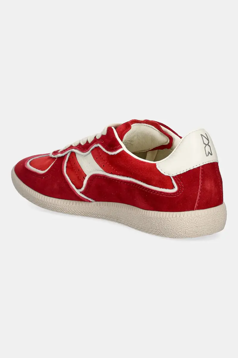 sneakers in camoscio August donna colore rosso August miniatura 3