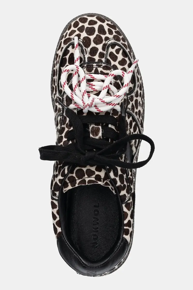 sneakers in pelle August donna colore marrone August miniatura 4