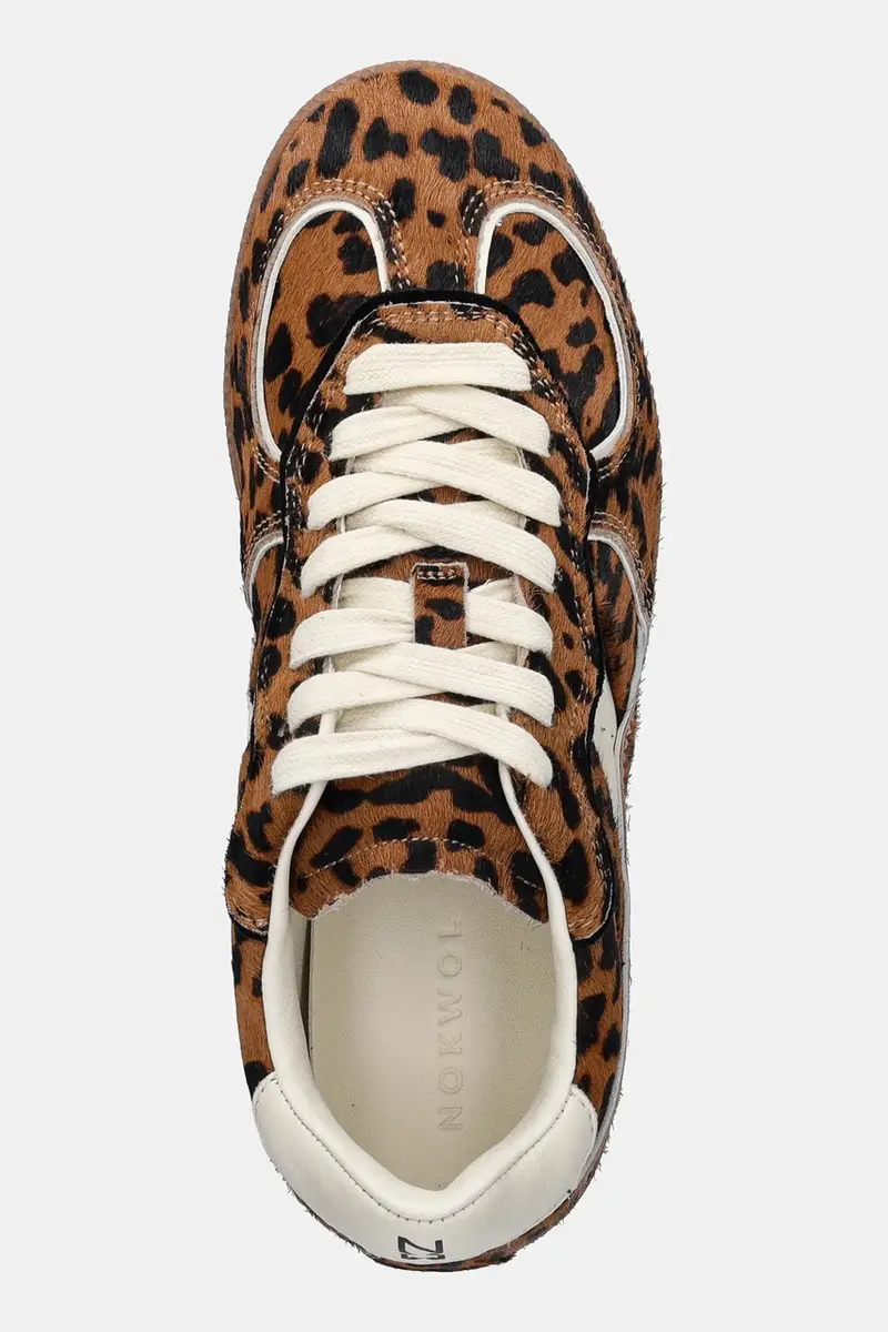 sneakers in pelle August donna colore marrone August miniatura 4