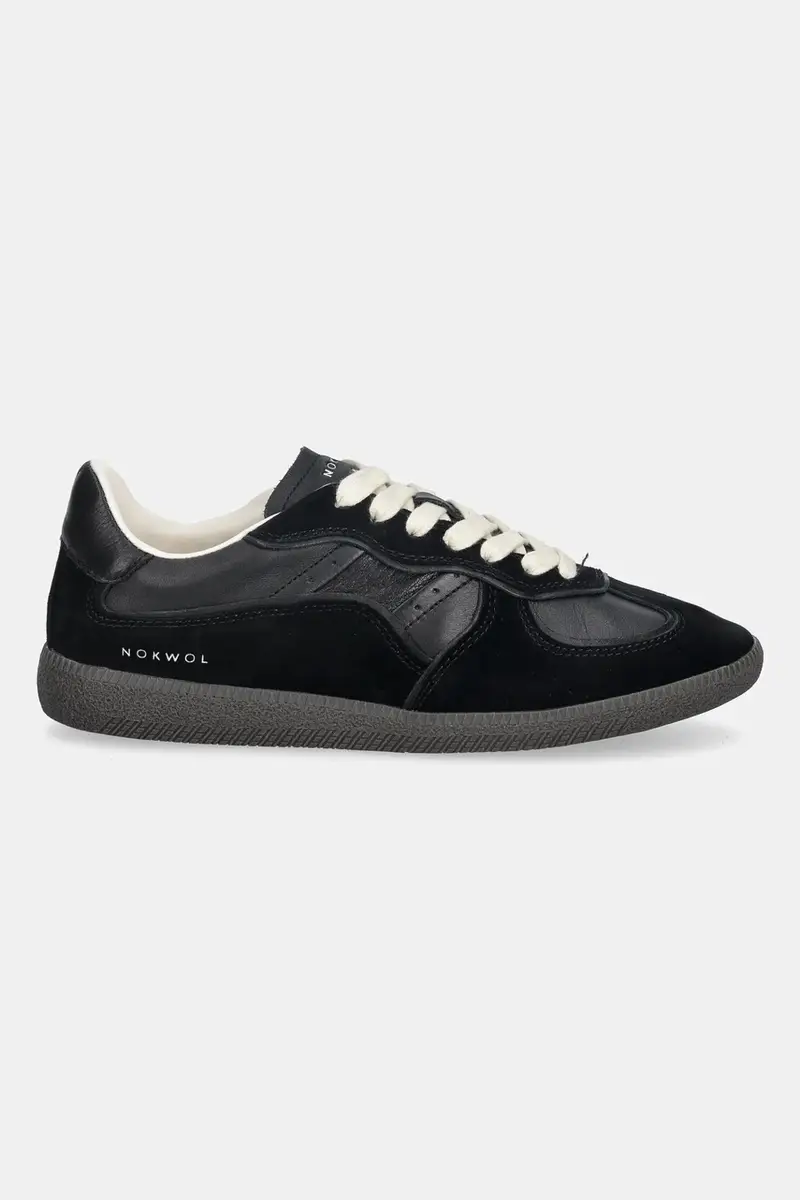 sneakers in pelle August donna colore nero August miniatura 2