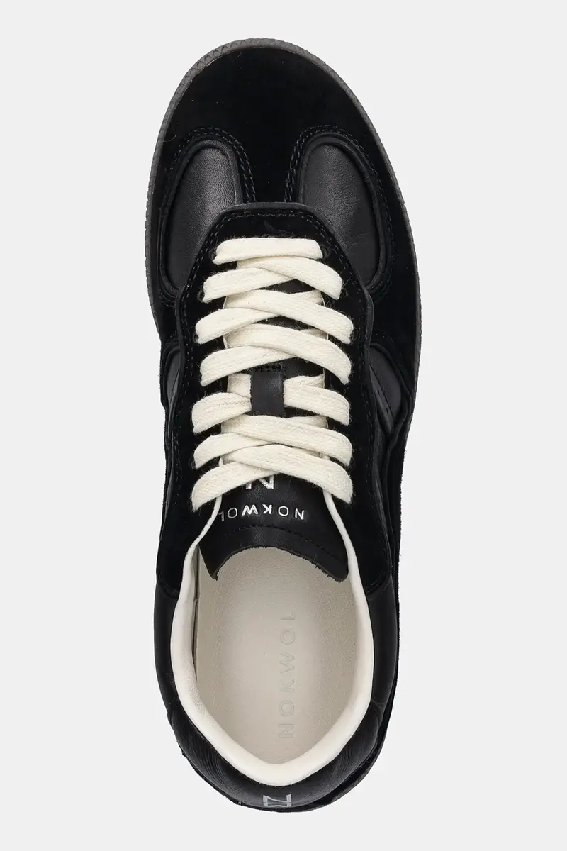 sneakers in pelle August donna colore nero August miniatura 4