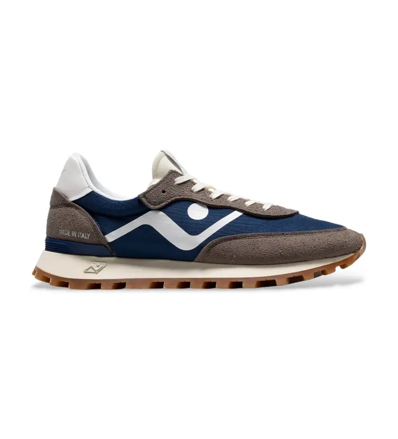 per uomo NB2MS100 Sneakers Veloce Animal Free Navy (46), Basso, Stringhe, Casual, Sostenibile Naturale