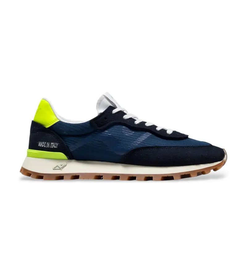 per uomo NB2MS100 Sneakers Veloce Animal Free Navy (46), Basso, Stringhe, Casual, Sostenibile Naturale