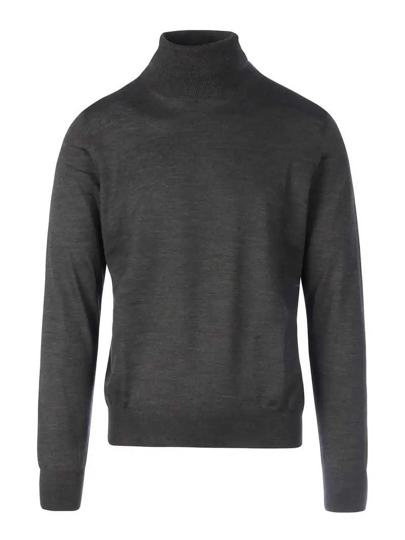 Maglia in lana sottile Grigio