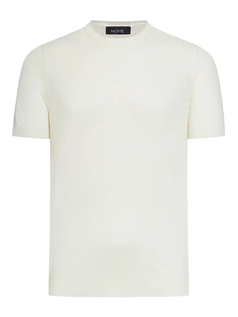 Maglietta girocollo Bianco