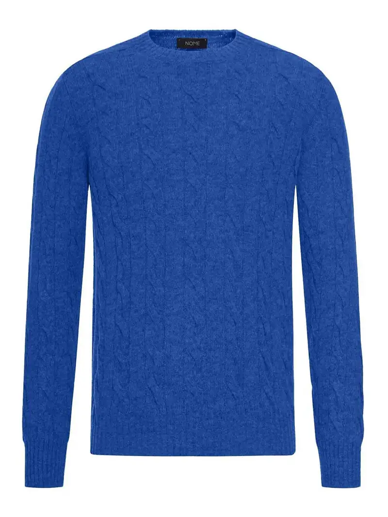Maglione di lana Blu