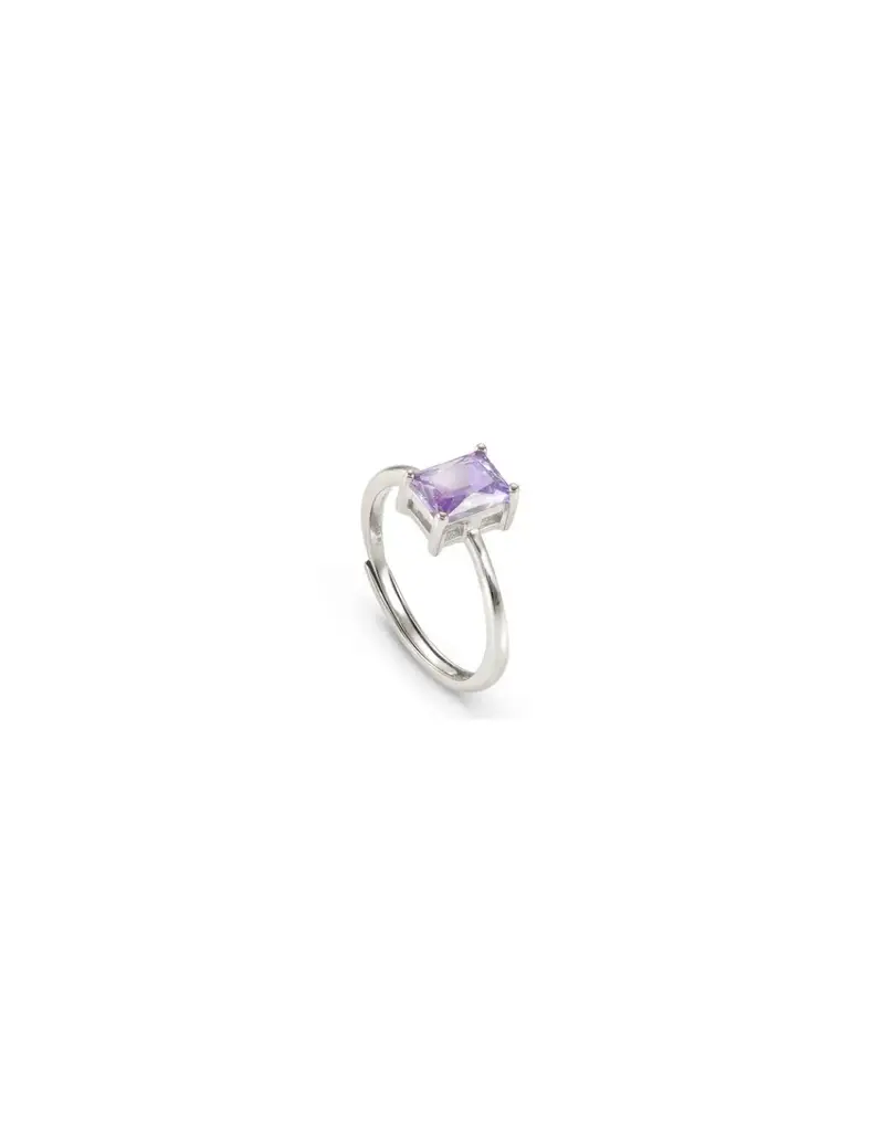Anello regolabile NOMINATION COLOUR WAVE in argento 925 e cubic zirconia lavanda 149824/030