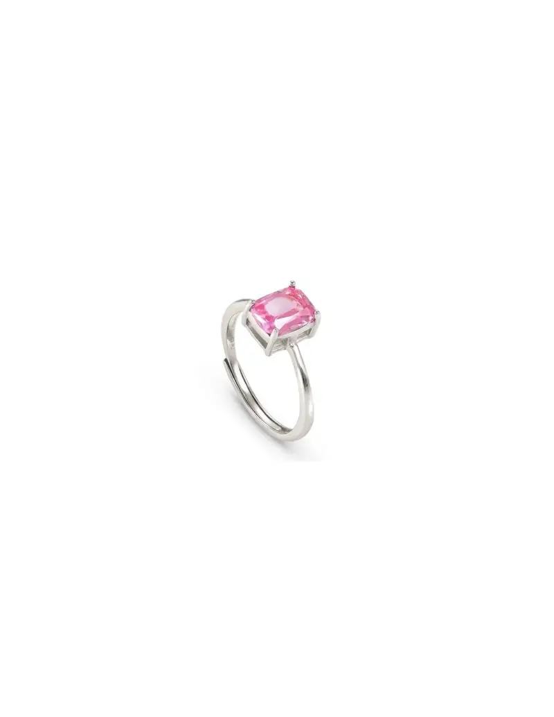 Anello regolabile NOMINATION COLOUR WAVE in argento 925 e cubic zirconia rosa 149824/028