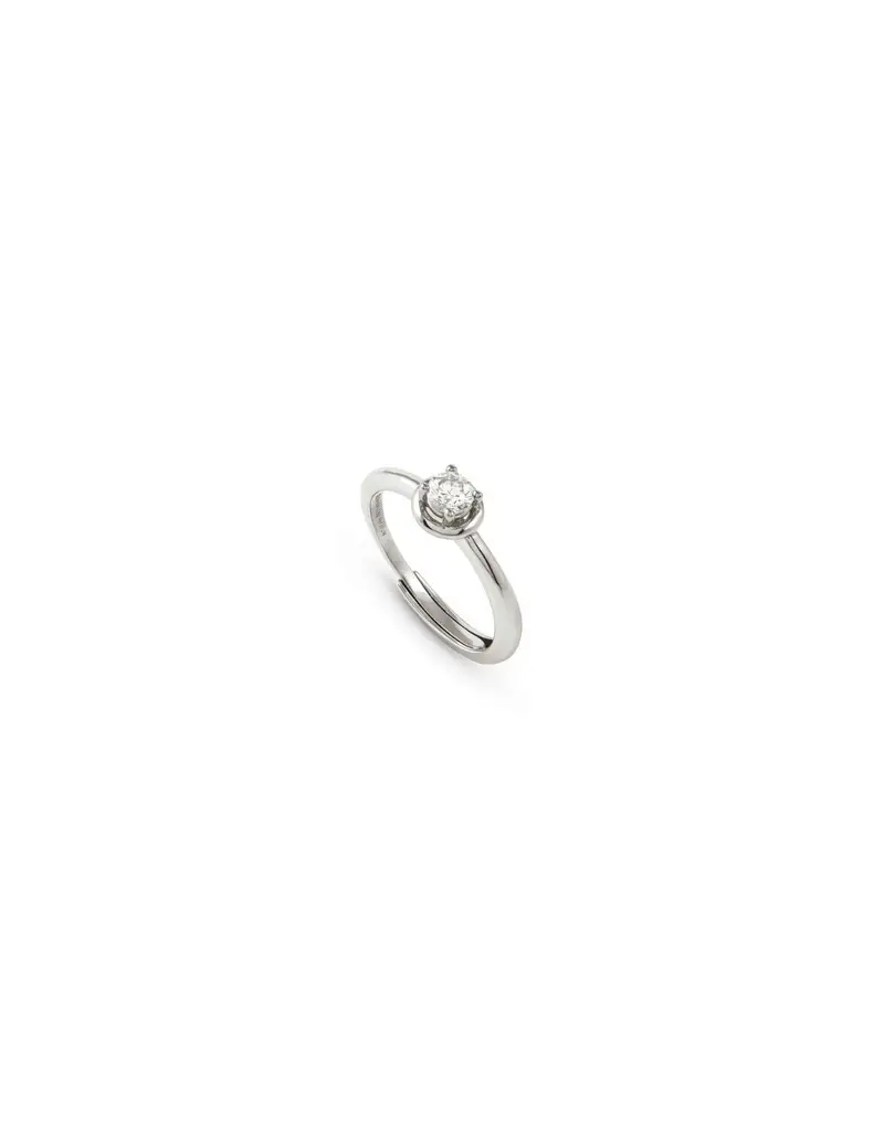 Anello regolabile NOMINATION Cosmiclove in argento 925 e cristallo CERCHIO 241700/053