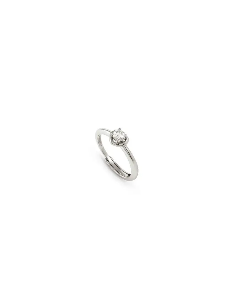 Anello regolabile NOMINATION Cosmiclove in argento 925 e cristallo CUORE 241700/004