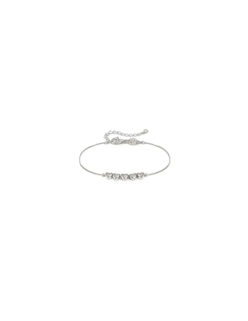 Bracciale NOMINATION Armonica in argento 925 5 CUORICINI 241303/004