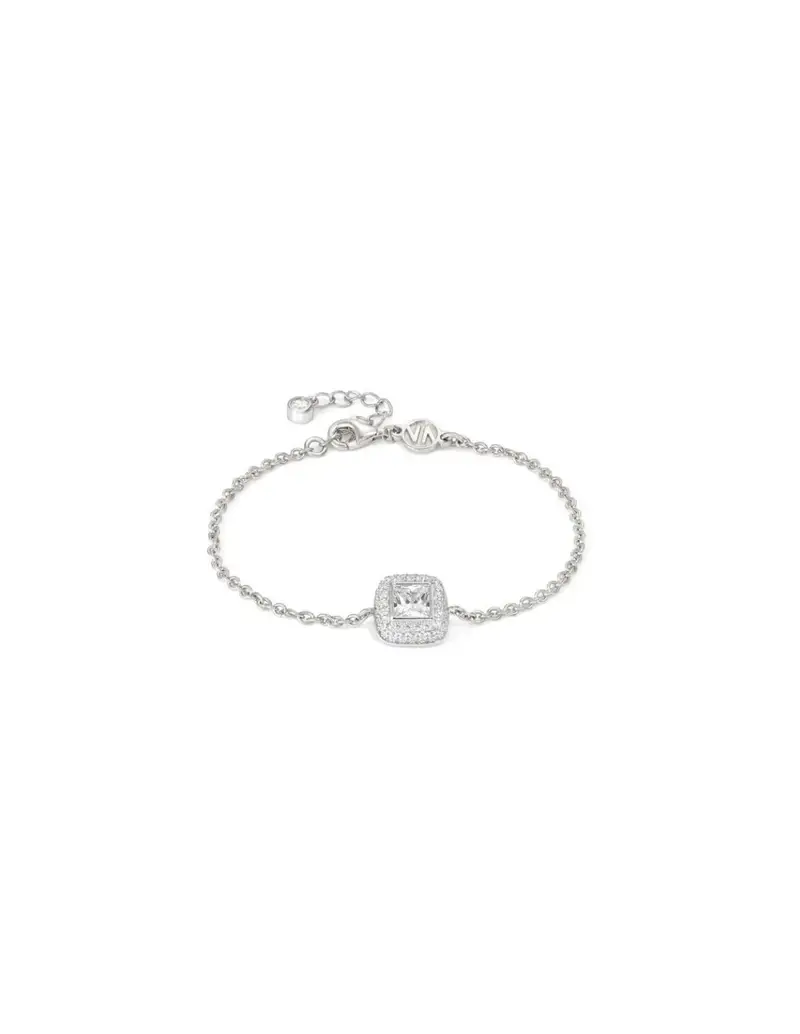 Bracciale NOMINATION DOMINA in argento 925 e pavè di cubic zirconia 240405/036 Quadrato