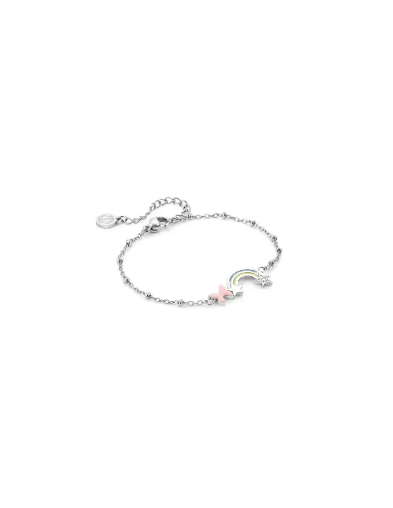 Bracciale NOMINATION Happyworld in acciaio 028410/044 Arcobaleno