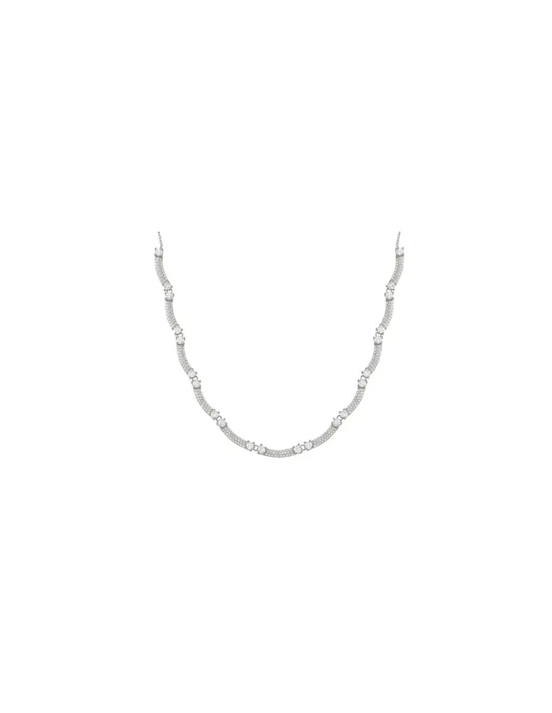 Collana girocollo NOMINATION Fashion Era in argento con pave di cristalli 242211/010