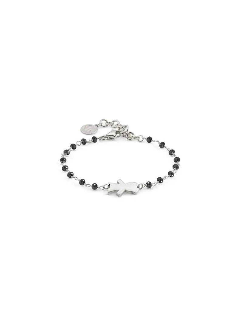 SALDI Bracciale NOMINATION Mon Amour in argento - 027216/027 Silver Black
