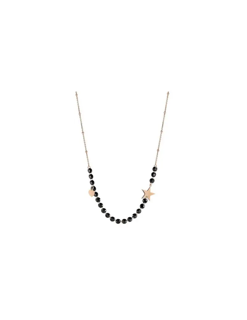 SALDI Collana NOMINATION Melodie in argento - 147701/022 Rose Gold Black