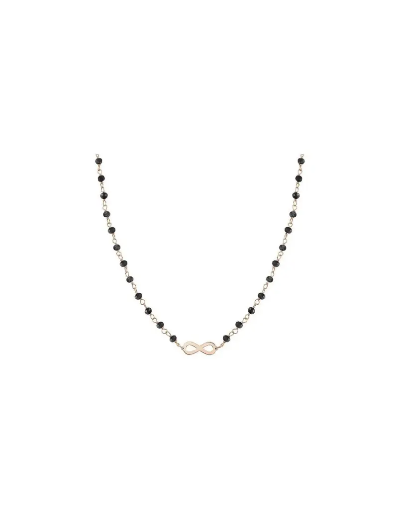 SALDI Collana NOMINATION Mon Amour in argento - 027213/024 Rose Gold Black