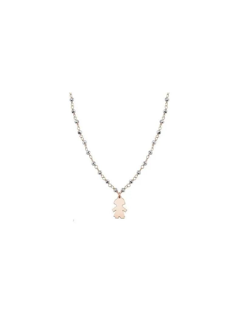 SALDI Collana NOMINATION Mon Amour in argento - 027215/026 Rose Gold Silver