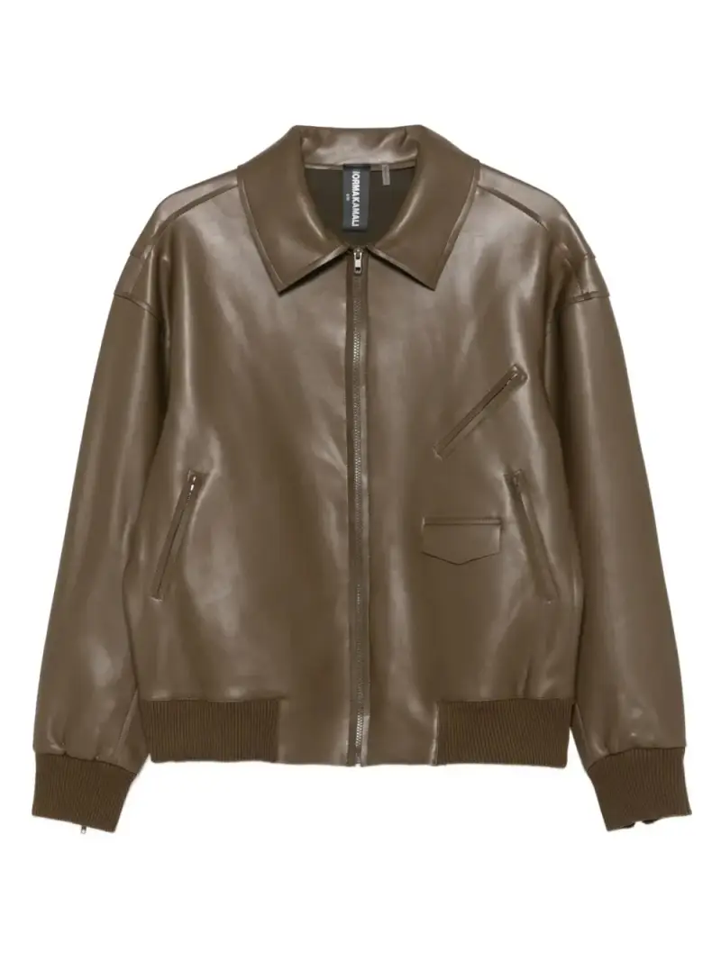 giacca norma kamali MARRONE