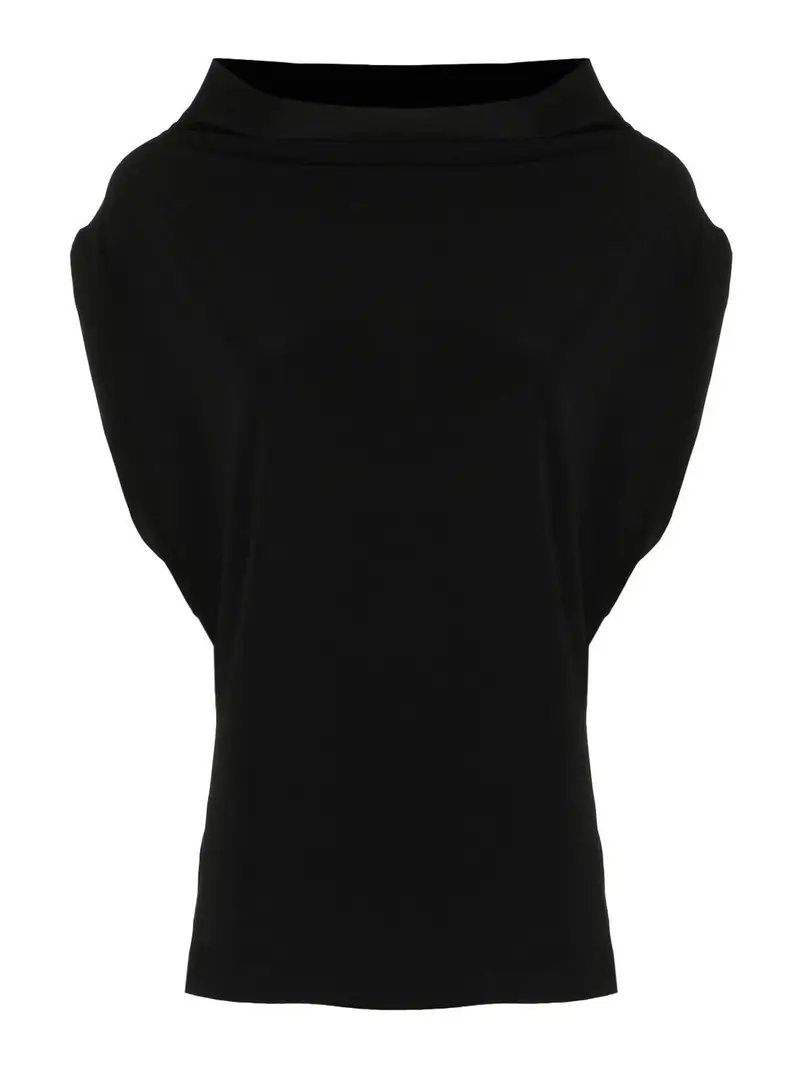 Top senza maniche tutto in uno Nero