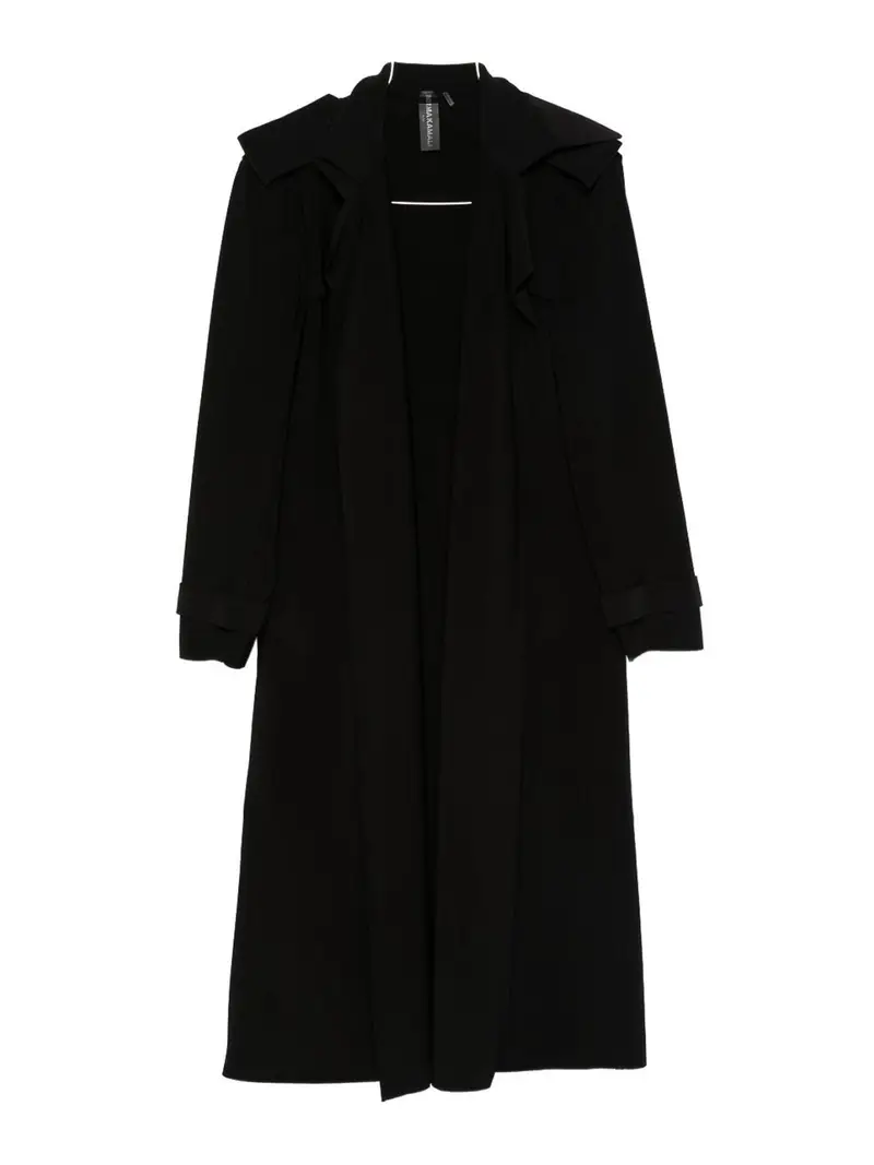 Norma Kamali Trench Nero 4013438