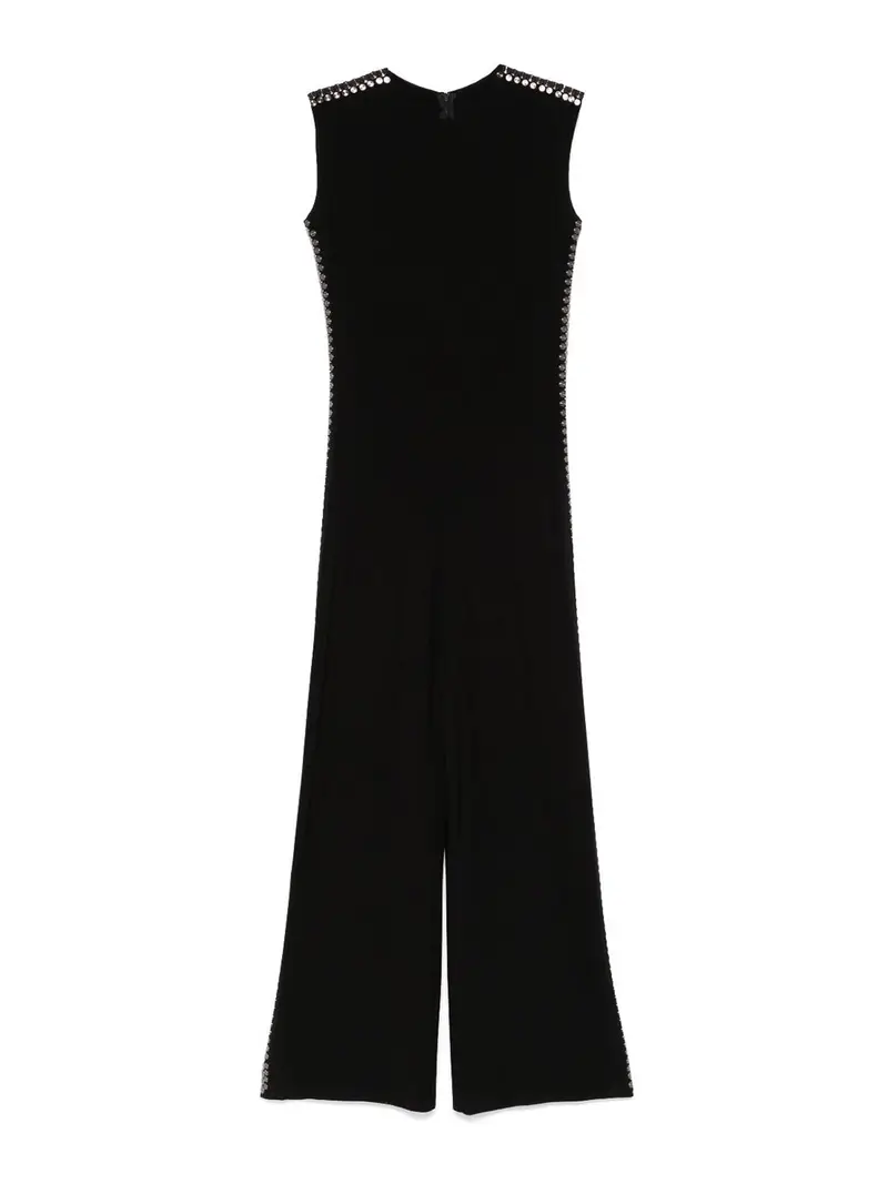 Tuta in lunghezza bordata Nero