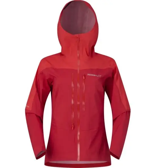 Falketind dri1 Ws - giacca hardshell - donna Red