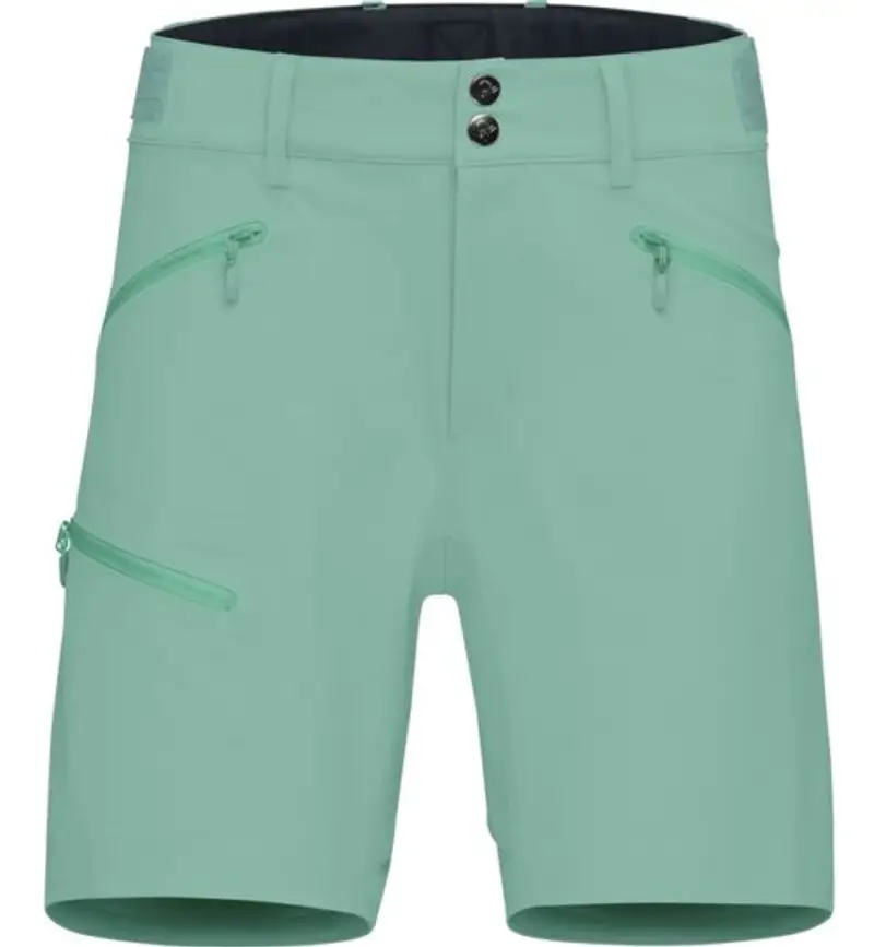 Falketind Flex - pantaloni corti trekking - donna Green