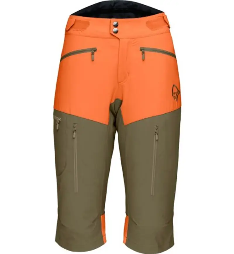 Fjora Flex 1 - pantaloni corti trekking - donna Dark Orange