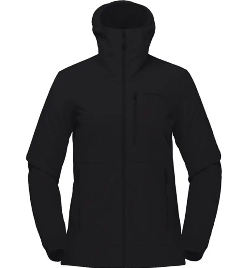 Lofoten Hiloflex200 Hood - giacca ibrida - donna Black